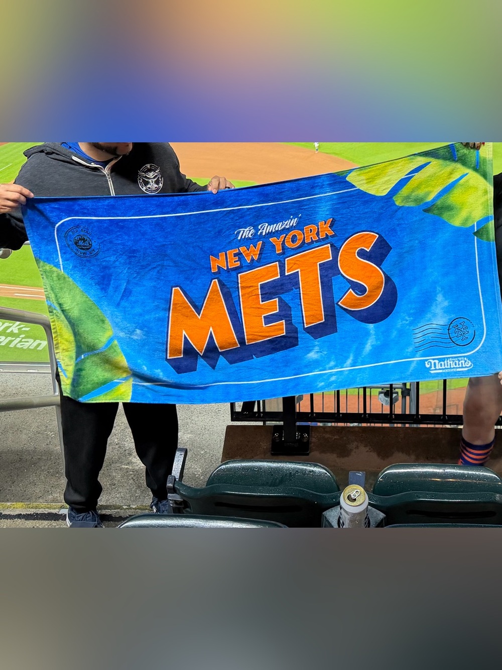 Nathan’s New York Mets SGA July 7, 2026 Beach Towel
